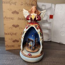 Jim Shore 2008 The Child of Mary Nativity Scenes 11.25 in Musical Angel Figurine picture