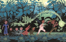 Mary Blair Peter Pan Following the Leader Concept Art Poster Print 11x17 Disney picture