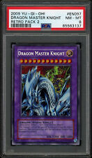 Yugioh Dragon Master Knight RP02 Secret Rare PSA8 NM-MINTgraded English picture
