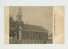 Early Postcard M. E. Church, Powhatan, Ohio OH, Belmont County, Undivided Back picture