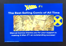 Vintage Original 1992 X-MEN #1 The Best Selling Comic Of All Time Hologram Print picture