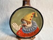 Ceramic Art Deco Clown Bottle - Japan picture