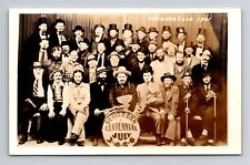 Beaver Dam WI-Wisconsin RPPC, 1941 Whisker Comedy Men's Club Vintage Postcard picture