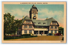 c1940's Assiniboine Park Pavilion Winnipeg Manitoba Canada Vintage Postcard picture