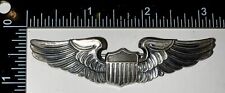 POST WWII Early USAF Sterling NS Meyer Marked Pinback PB Pilot 3” Wing picture