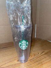 Starbucks Clear Venti Double Wall Acrylic Cold Cup Tumbler (24oz) picture