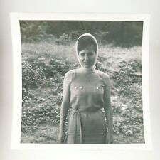 German Girlfriend Hildegard Dittrich Photo 1960s Cold War Soldier Snapshot A448 picture