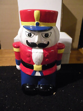 TOY SOLDIER COOKIE JAR NICE CONDITION picture