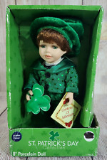 St. Patrick's Day Collection Patrick Molly Porcelain Doll Green 8