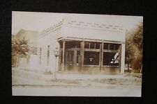 1908 BETHALTO IL RPPC 3RD STREET FARMER'S BANK BLDG MADISON CO.  OLSON PHOTO picture