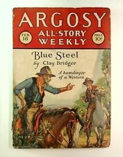 Argosy Part 3: Argosy All-Story Weekly Feb 18 1928 Vol. 192 #6 FR/GD 1.5 picture