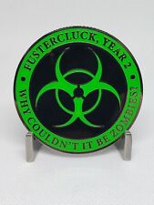 QTY 10 - 2021 GLOWING Operation Global FUBAR Challenge Coin fustercluck zombies picture