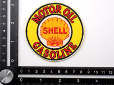 SHELL EMBROIDERED PATCH IRON/SEW ON ~2-3/4
