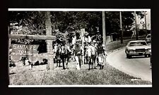 1970s Raytown MO Santa Fe Trail Ranchers Cowboys Ride Horses VTG Press Photo picture