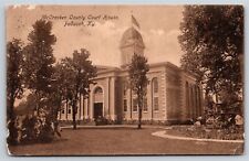 Paducah Kentucky~McCracken County Courthouse B&W~Vintage Postcard picture