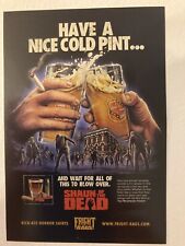 FRIGHT RAGS SHAUN OF THE DEAD HAVE A NICE COLD PINT STICKER picture