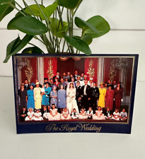Vintage Postcard Royal Wedding Party Prince Andrew & Sarah Ferguson picture