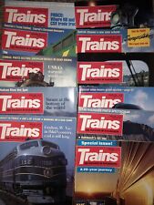 Trains 1991 Magazine 11 Issues Jan Feb Mar April May June July Aug Sept Nov Dec picture