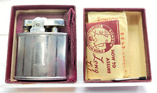 Vintage Ronson Standard Lighter Chromium w/ Original Box & Emblem picture