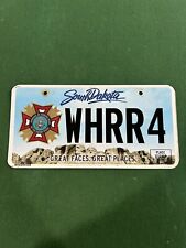 South Dakota VFW Veterans Of Foreign Wars Organizational License Plate. Expired picture