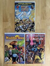 Mortal Kombat #1 Malibu Comic Lot (1993-1994) 3 Books First Printing Vintage picture