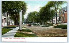 Postcard Knox Street, Thomaston ME Maine udb A182 picture