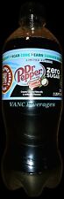 NEW Dr Pepper Creamy Coconut ZERO LIMITED ED 1 x 20oz with  BB 8/24 picture