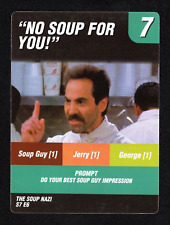 Yev Kassem Soup Nazi No Soup For You - Seinfeld Game Famous Scenes Card N-03 VG picture