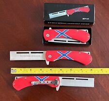 Dixie Stainless Steel 3.5 inch Straight Blade 8 inch Folding Knife  picture