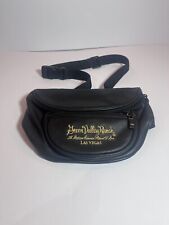 Vintage Genuine Leather Black Casino Fanny Pack Green Valley Resort Casino picture