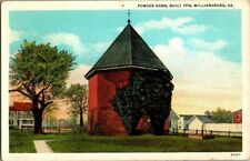 Williamsburg VA-Virginia Powder Horn Magazine Vintage Postcard picture