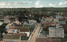 1907 Bird's Eye View of Whitman,MA Plymouth County Massachusetts Postcard picture