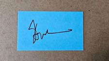 BENNY ANDERSSON SIGNED 3x5 INDEX CARD AUTOGRAPH - ABBA picture