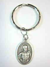 St Dismas the Good Thief Medal Italy Key Ring Gift Box & Prayer Card picture