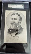 1881 J. D. Larkin & Co Rutherford B. Hayes SGC 2 POP 1 One Higher picture