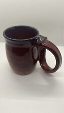 Vintage, Unique and beautiful Mick Schwartz Ceramic mug. 5” High By 3” picture