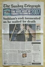 The Sunday Telegraph - Saddam's End December 31, 2006 picture