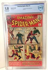Amazing Spider-man #4 CGC 1.8 Marvel 1963  1st appearance of Sandman Lee/Ditko picture