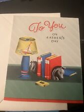 Gibson Vintage 1940’s Father’s Day Unused Greeting Card picture