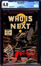 Who is Next 5 CGC 4.0 Classic Crime only  issue 1953 picture
