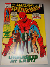 AMAZING SPIDER-MAN #87 (1970 ; Prowler App. & Classic Cover ; Superb VF/NM Cond) picture