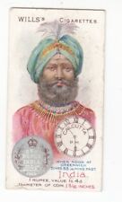 1908 Trade Card of TIME & MONEY Card in INDIA Indian Rupee picture