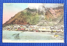 Between the Mountains and the Sea Pacific Coast Steamship Co Juneau AK Postcard picture