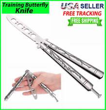 Butterfly Trainer DRAGON Training Dull Tool Stainles Steel knife Metal Practice picture