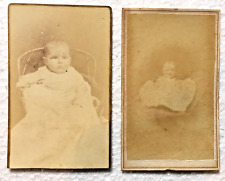 Cabinet Cards CDV Photos Baby Infants Pennsylvania & Washington DC picture