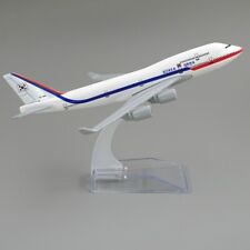 16cm Aircraft Boeing 747 Korea Air Force One Model Alloy B747 Plane Toy Gift picture