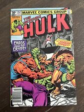 The Incredible Hulk #257N (Marvel 1981) 1st Full Arabian Knight, War Wagon FN/VF picture