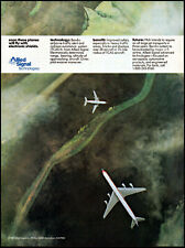 1987 U.S. Airplanes Bendix Allied Signal Tech vintage photo print ad ads50 picture