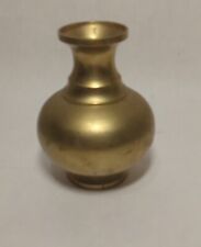 small solid brass vase india picture
