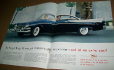 1958 Dodge Royal Lancer mid-size-mag centerfold car ad -